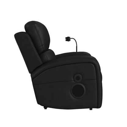P3 Power Glider Recliner, Ipad holder, wireless charger, USB in Aline Black