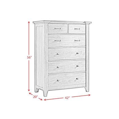 Joseph Queen Sleigh Storage 3PC Bedroom Set in Chestnut