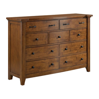 Joseph 9-Drawer Dresser in Chestnut