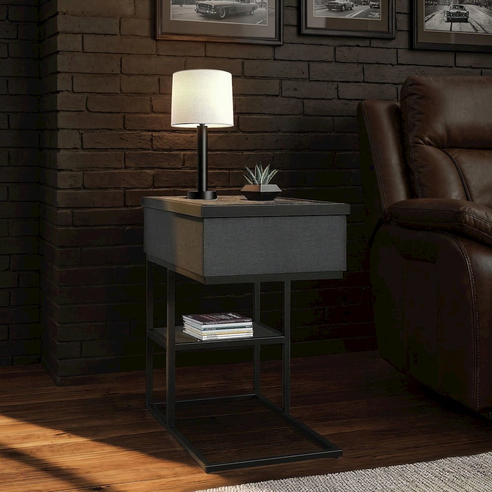Halo Smart C-Table in Black