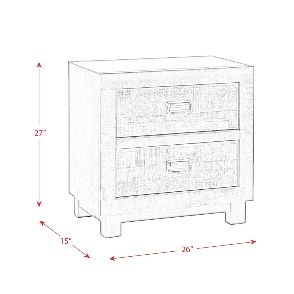Harrison 2-Drawer Nightstand