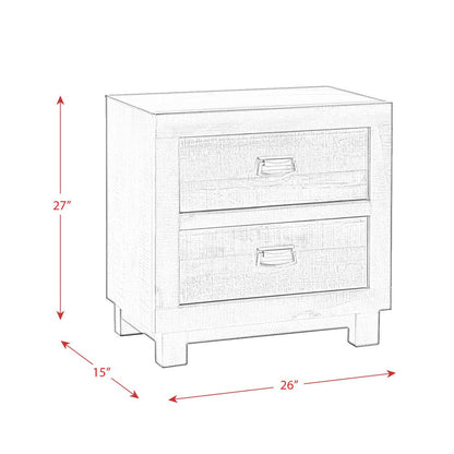 Harrison 2-Drawer Nightstand