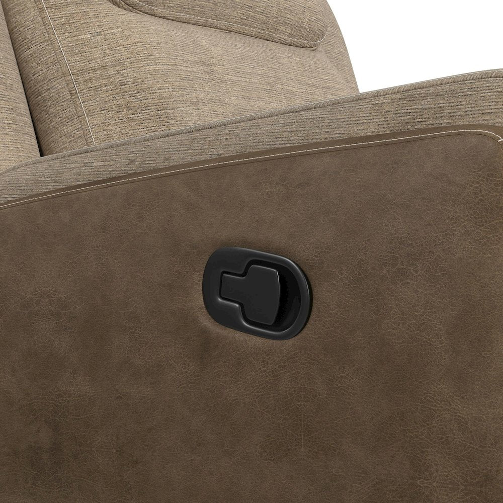Viper  Motion Glider Recliner in Rancho Beige