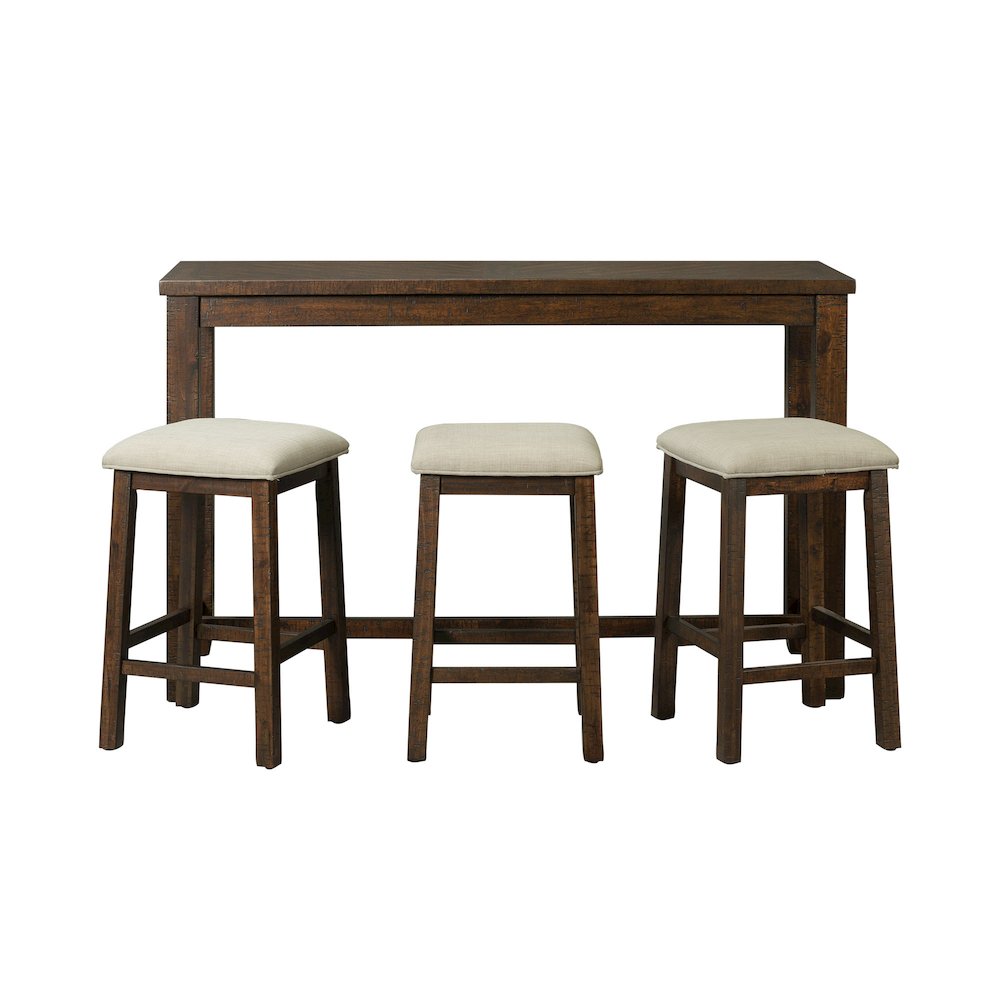 Dex Bar Table Single Pack (Table + Three Stools)
