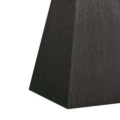 3PC Occasional Table Set in Grey and Dark Espresso-Coffee Table & TwoEnd Table