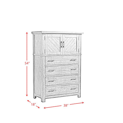 Dex Queen Platform Storage 4PC Bedroom Set