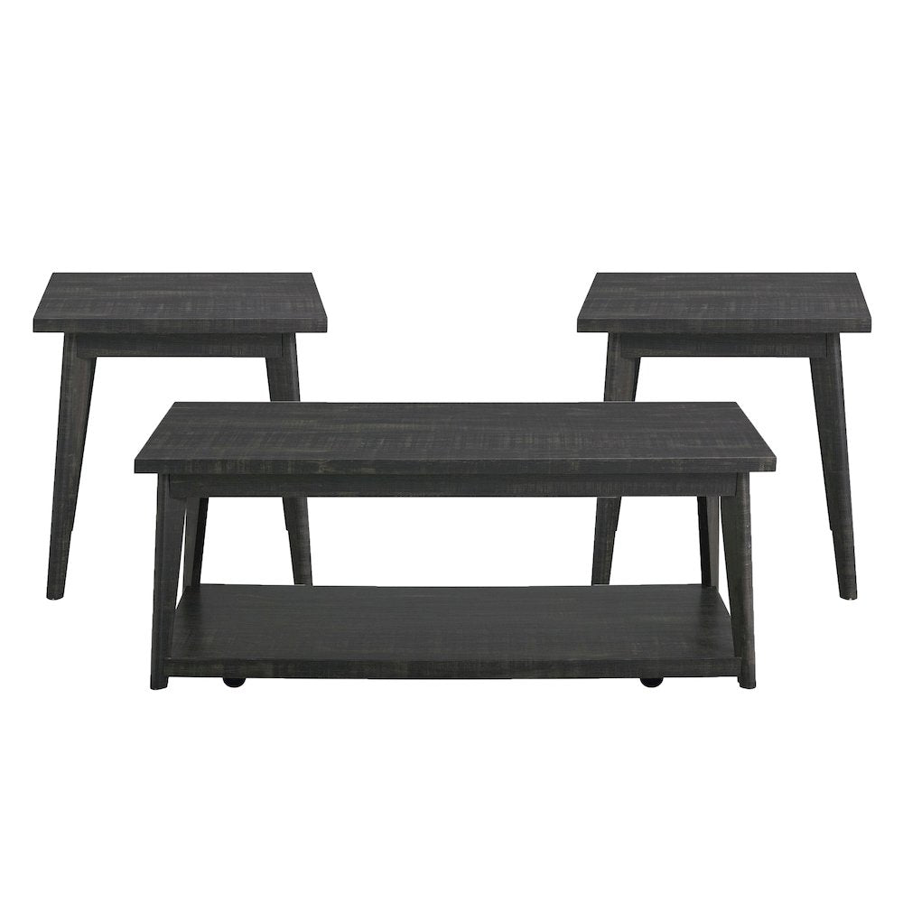 Rory Occasional Table Set in Black