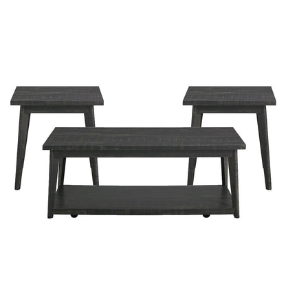 Rory Occasional Table Set in Black