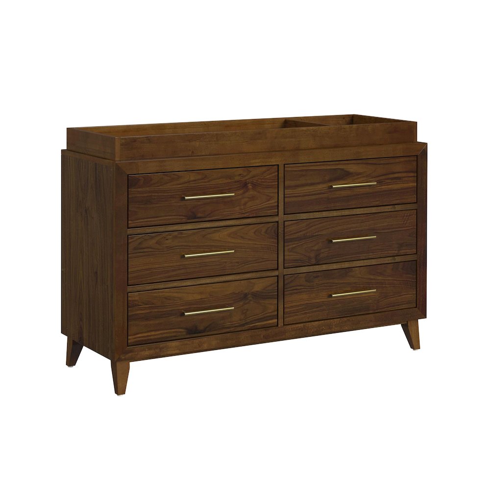 Malia Dresser and Topper in Walnut