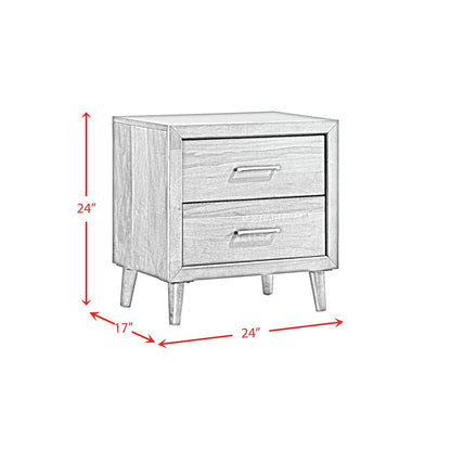 Zuma Queen 5PC Bedroom Set in Walnut