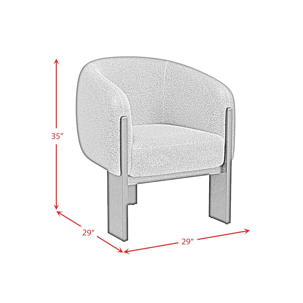 Paloma Chair in Joy Cocoa
