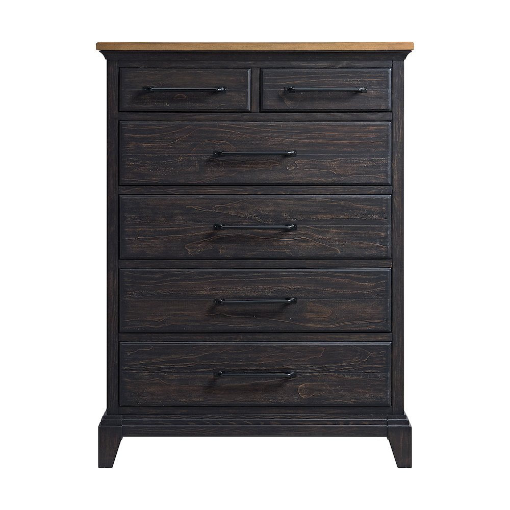 Johnshaven  Chest in Espresso & Brown