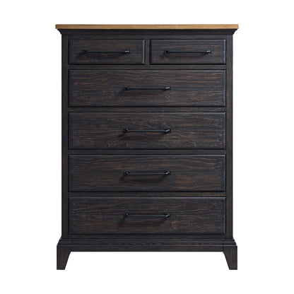 Johnshaven  Chest in Espresso & Brown