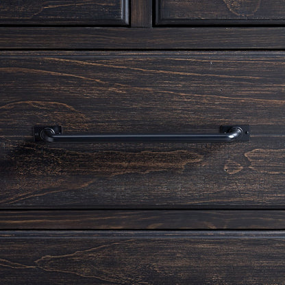 Johnshaven  Dresser in Espresso & Brown