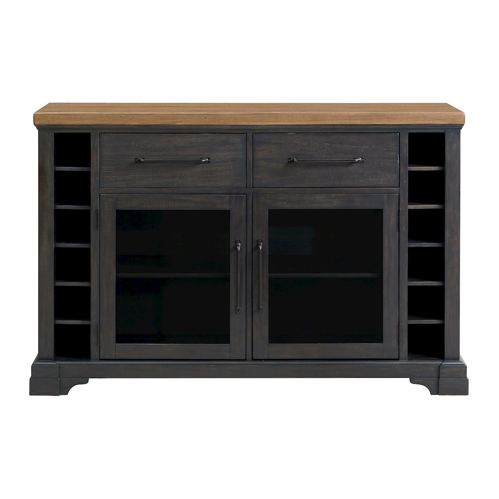 Johnshaven Server in Espresso and Brown