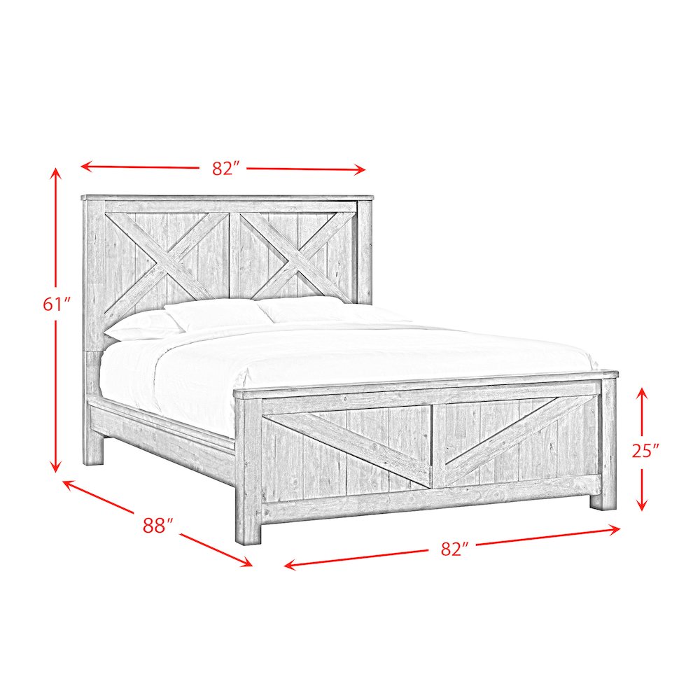 Memphis King 4PC Bedroom Set