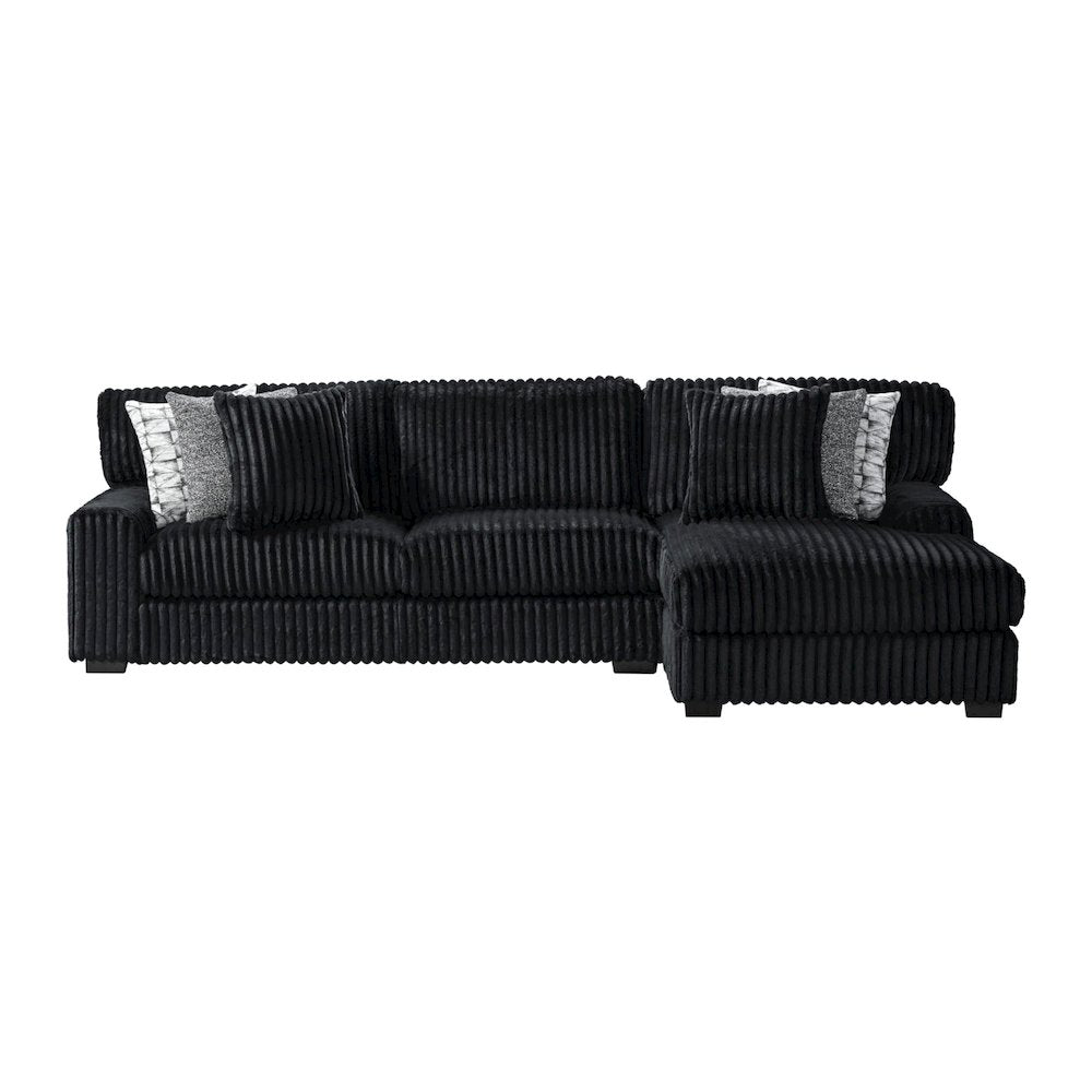 Twilight 2PC Sectional Set in Grand Cord
