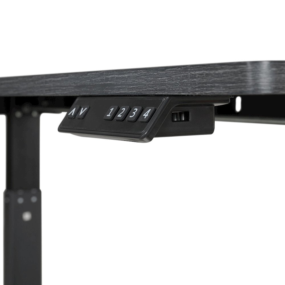 Torres Adjustable Desk in Black - 3A Packing