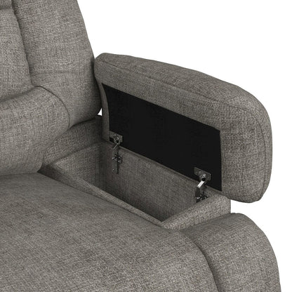 Snyder P3 Recliner with Heat Massage, zero gravity, memory foam in Amount Grey