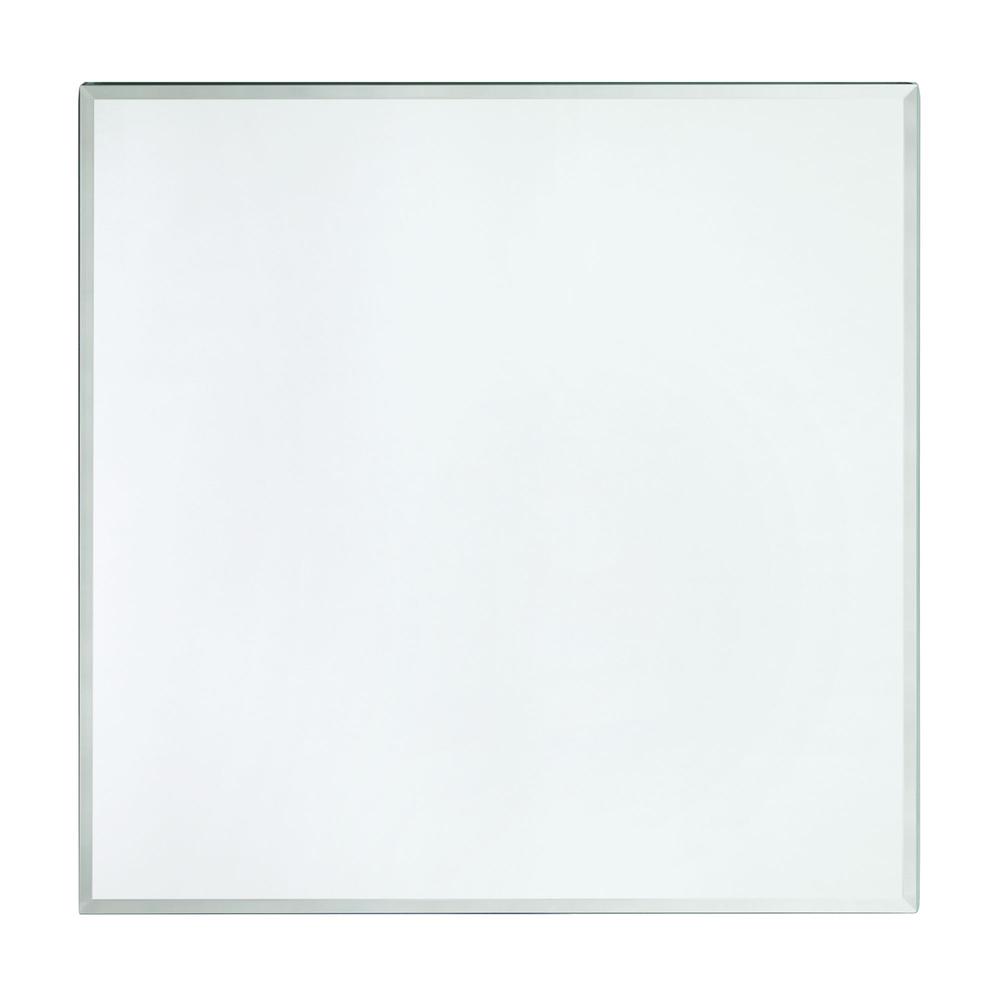 Katie Square Mirrored End Table
