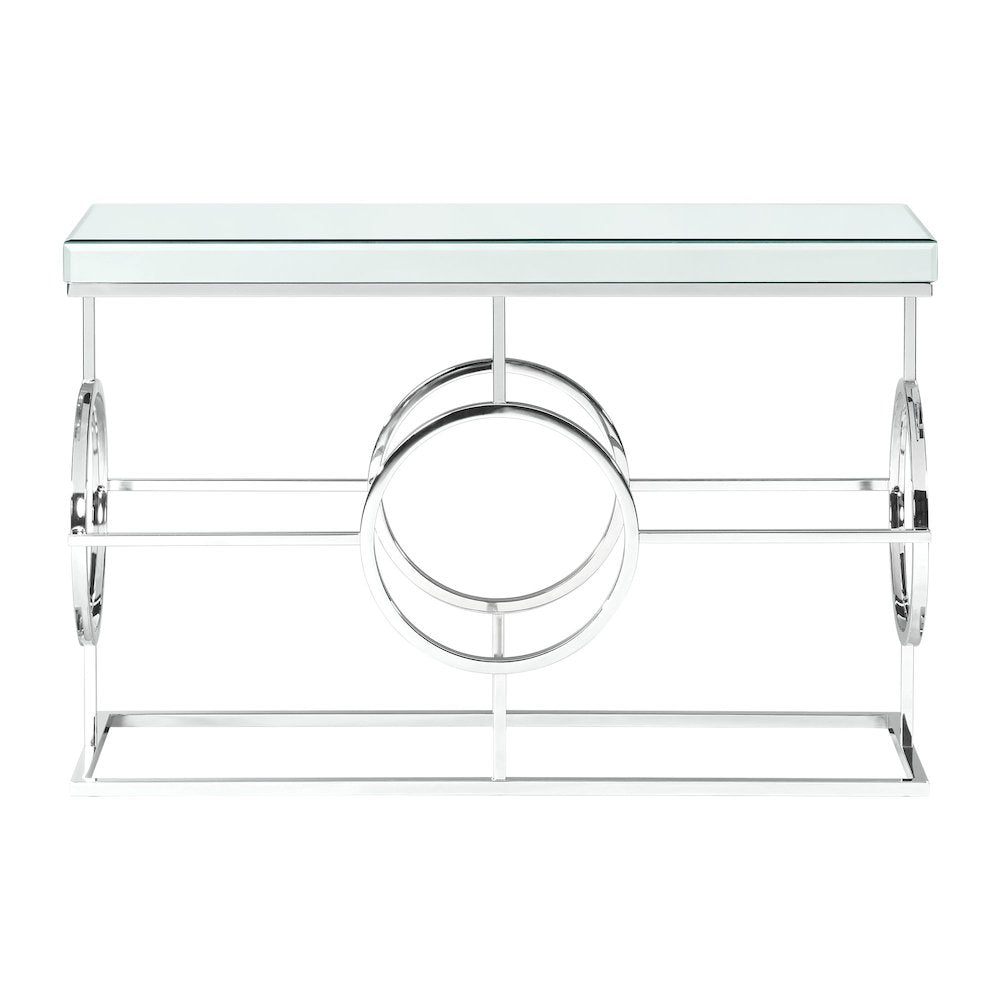 Katie Rectangle Mirrored Sofa Table