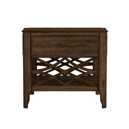 Stark End Table in Cherry