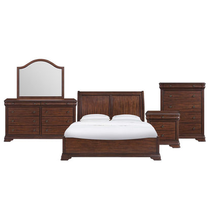 Stark King 5PC Bedroom Set in Cherry