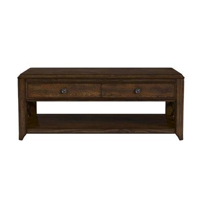 Stark Lift-Top Coffee Table in Cherry