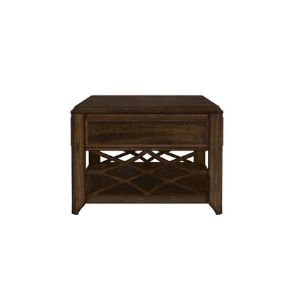 Stark Lift-Top Coffee Table in Cherry
