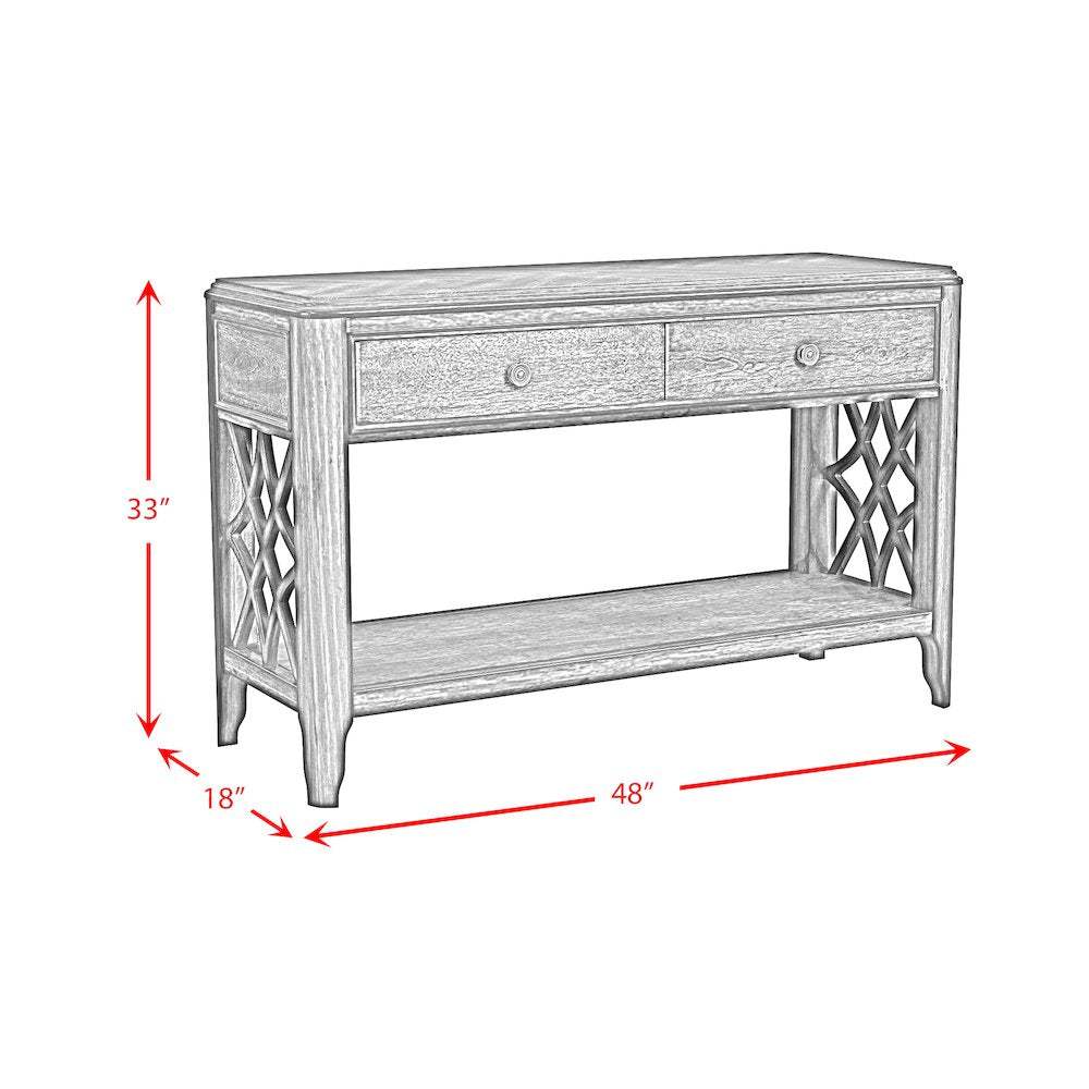 Stark Sofa Table in Cherry
