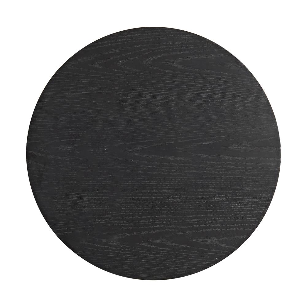 Canal  End Table in Black