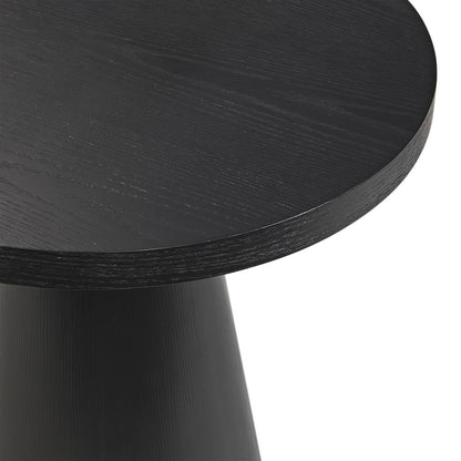 Canal 2PC Occasional Table Set in Black-Coffee Table & End Table