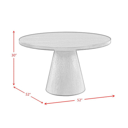 Canal Round Dining Table in Natural