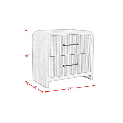 Woodridge Twin Storage 5PC Bedroom Set in Natural