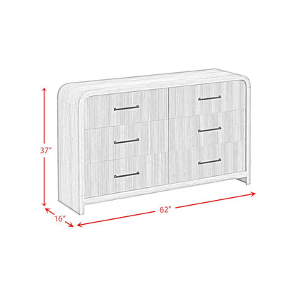 Woodridge 6-Drawer Dresser in Natural