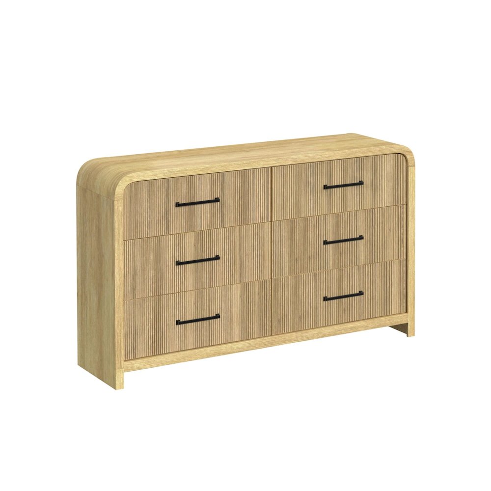 Woodridge 6-Drawer Dresser in Natural