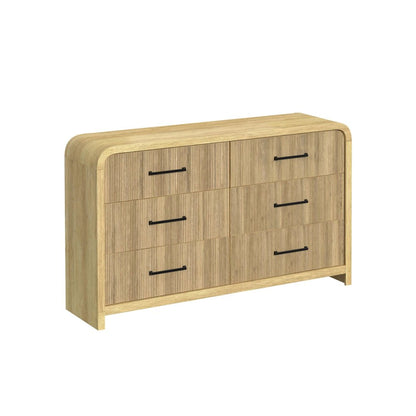 Woodridge 6-Drawer Dresser in Natural