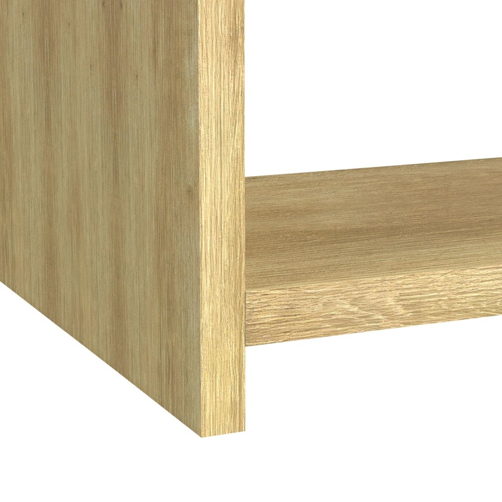 Woodridge End Table with USB in Natural