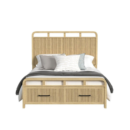 Woodridge Full Storage Bed in Natural