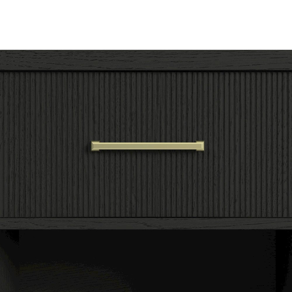 Ridgemont Server in Black with Grain