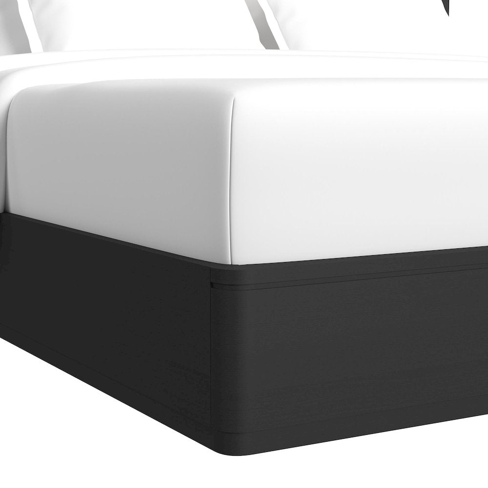 Camelot Queen UPH Bed in Black