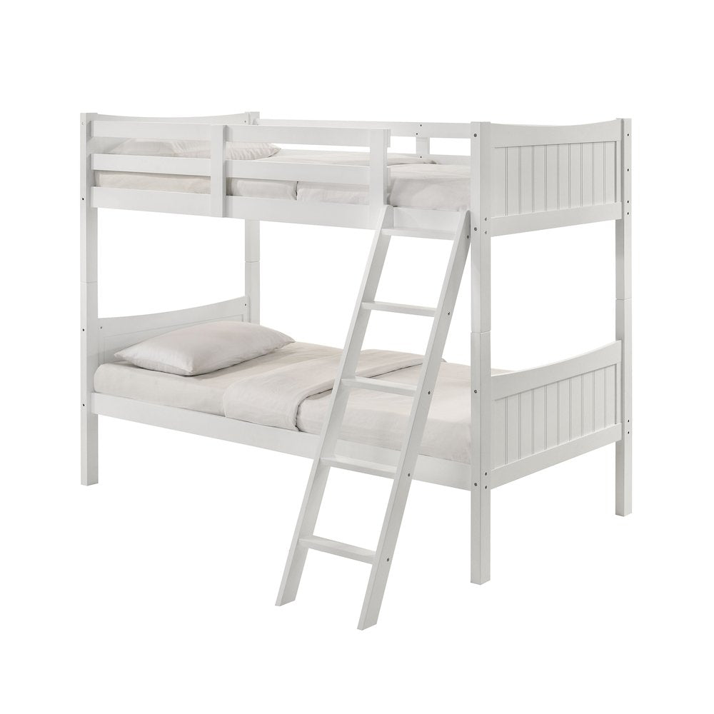 Santino Over Twin Bunk White