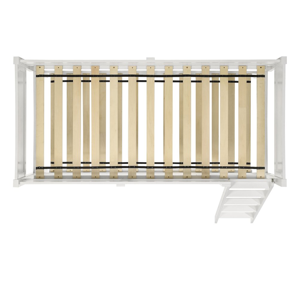 Santino Over Twin Bunk White