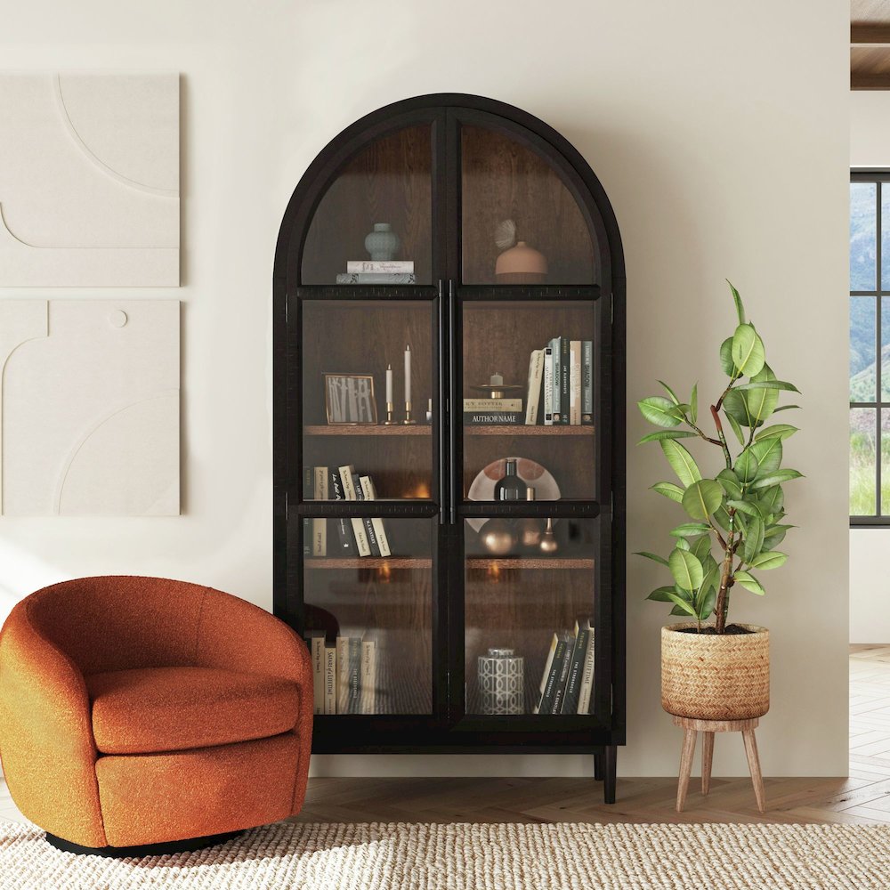Galicia Bookcase in Espresso