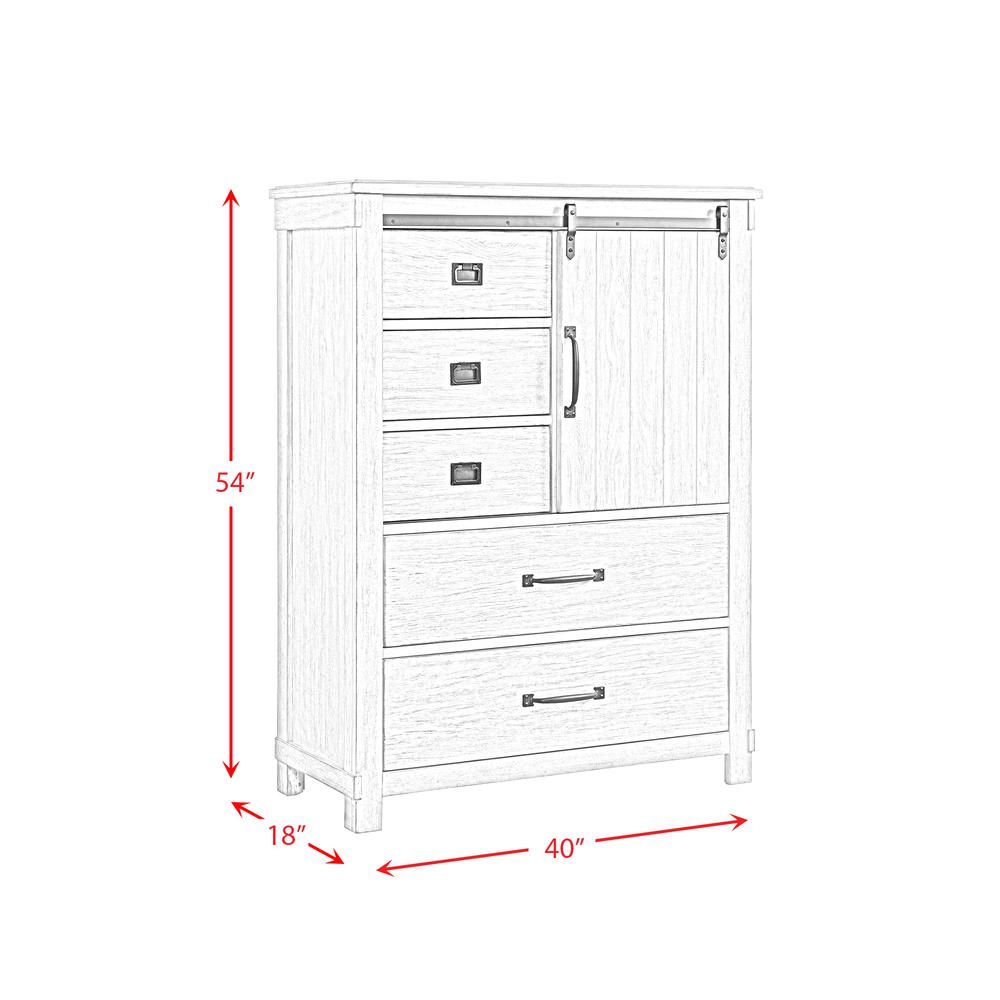 Jack 5-Drawer Gentlemen's Chest