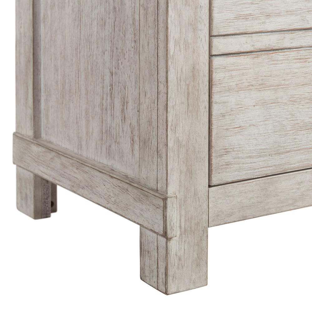 Jack 2-Drawer Nightstand with USB Ports