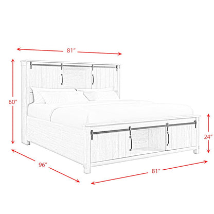 Jack King Platform Storage 4PC Bedroom Set