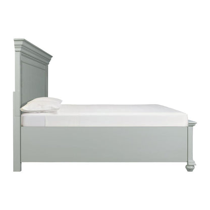 Brooks King Platform Storage Bed in Grey