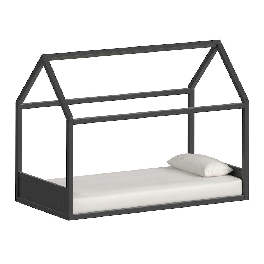 Santino Twin Montessori Bed in Grey