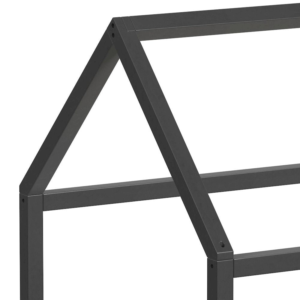 Santino Twin Montessori Bed in Grey
